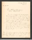 k.k. naturhistorisches Hofmuseum, Intendanzakten 1885-1896 (Hauer), Aktenzahl Z.74/1888, Seite 1